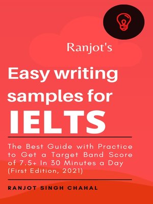 cover image of Easy writing samples for IELTS